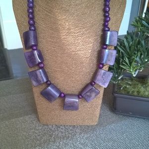 TAGUA and ACAI NUT NECKLACE NEW